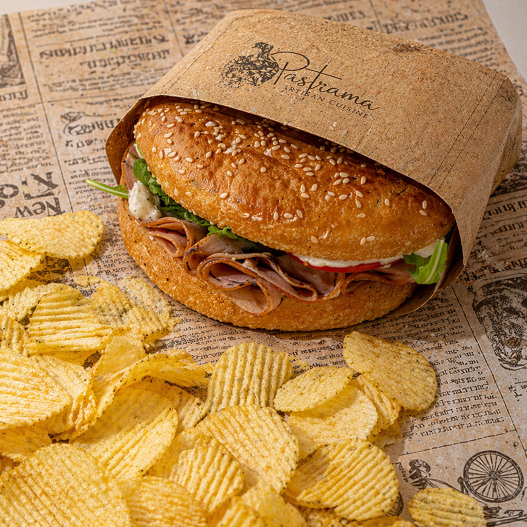 Duck Truffle Sandwich + Chips